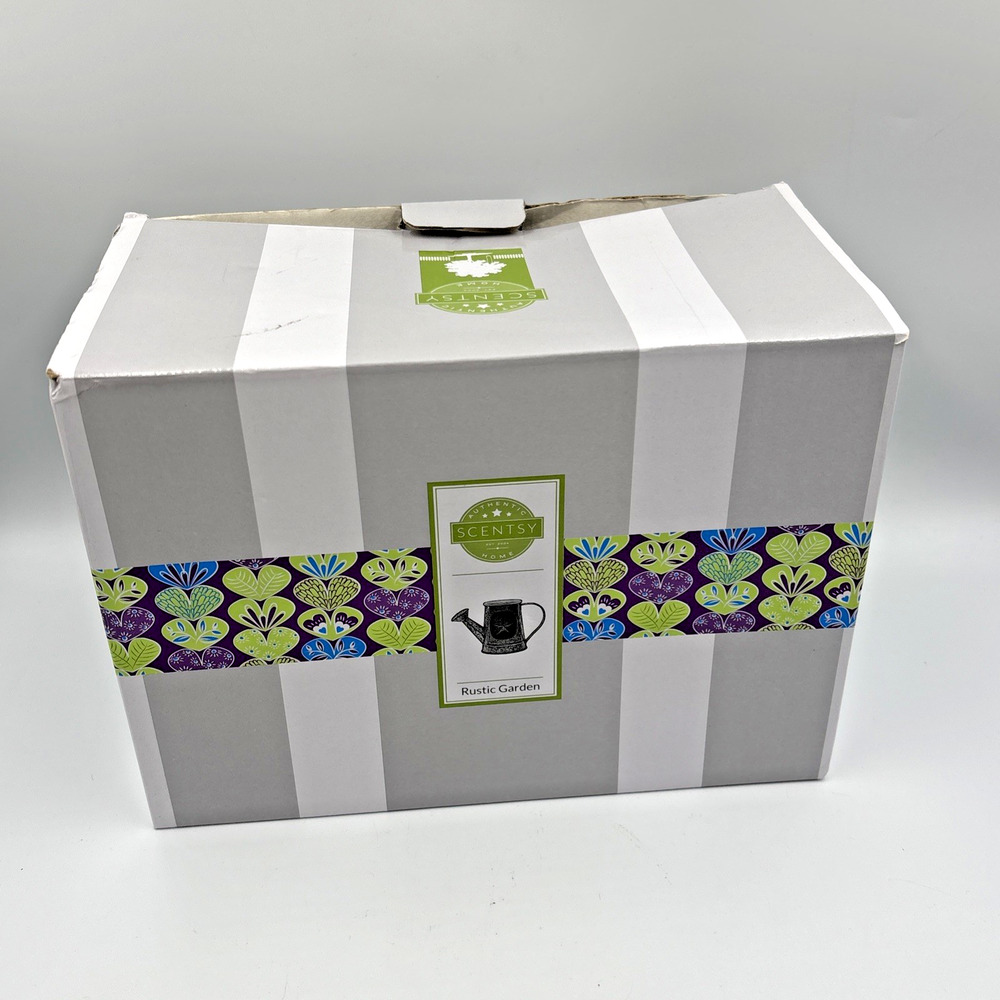 Scentsy Wax Warmer Melt Rustic Garden Watering Can Full Size Warmer - Picture 7 of 8